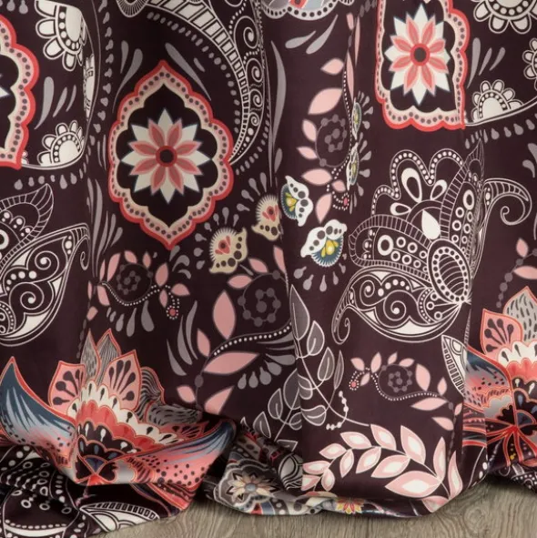 Zasłona 140 x 250 Dekoracyjna Welwet Mirei Bordo