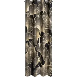 Zasłona 140 x 250 Dekoracyjna Welwet Venus Cza+Zło