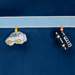 Zasłona 140 x 250 Dziecięca Przelotki Car1 Granat
