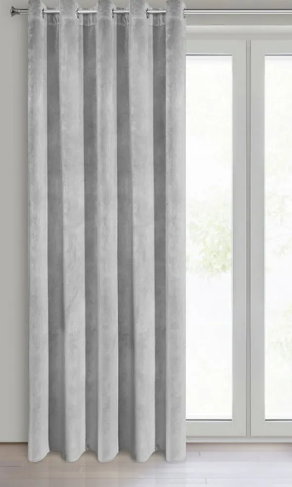 Zasłona 140 x 250 Gotowa Dekoracyjna Villa1 Stal